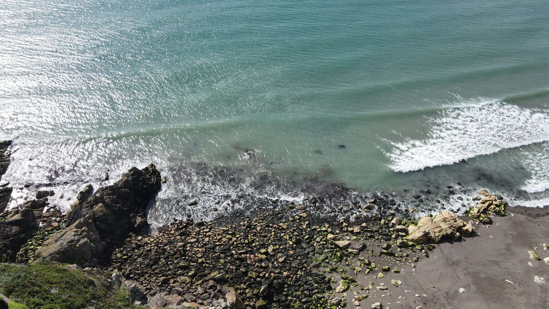 Killarney Beach scenic drone