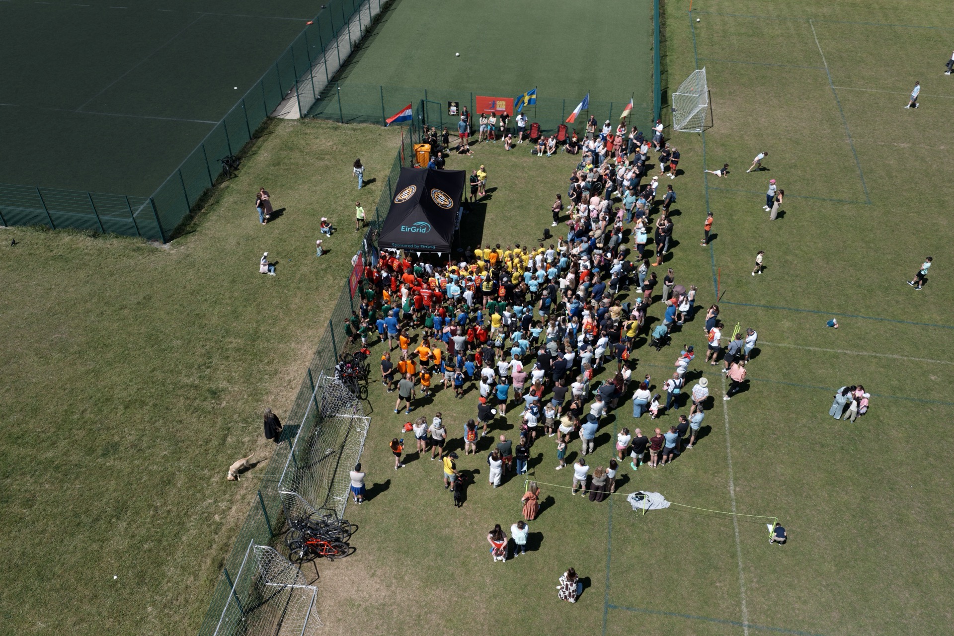 Sporting Greystones Mini World Cup aerial view