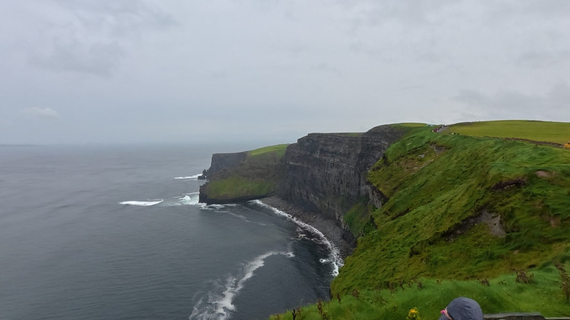 Cliffs of Moher headland over the Atlantic