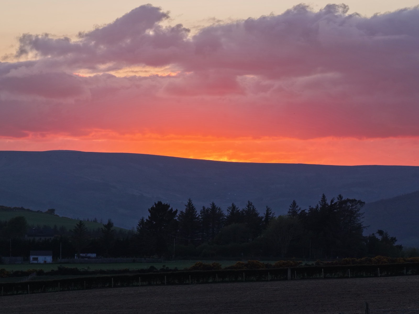 Golden-hour Wicklow landscape — YouIn360 brand video for Greystones Wellness Hub