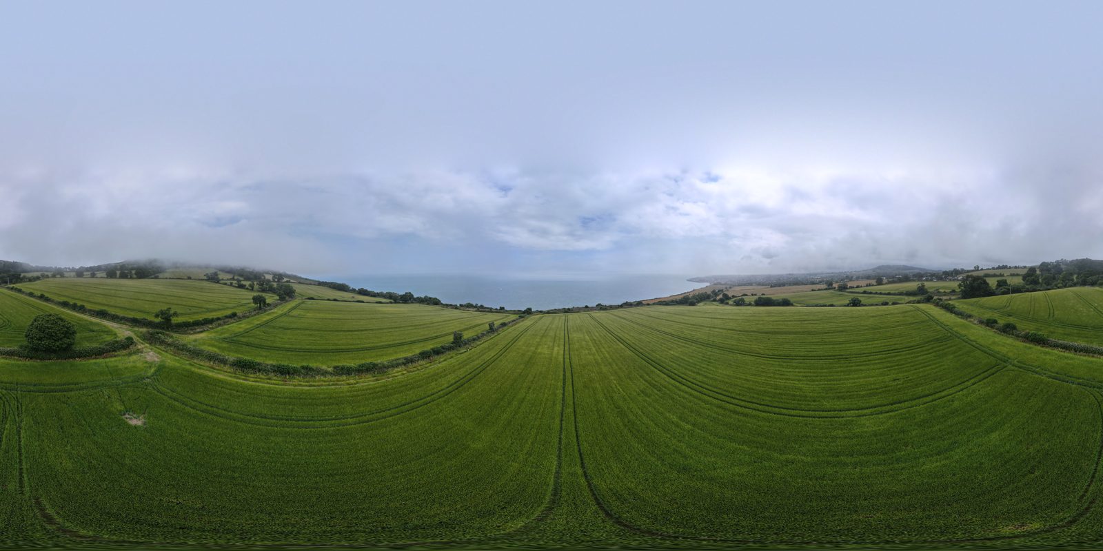 Cinematic aerial drone footage of the Irish coastline, County Wicklow — YouIn360 drone cinematography