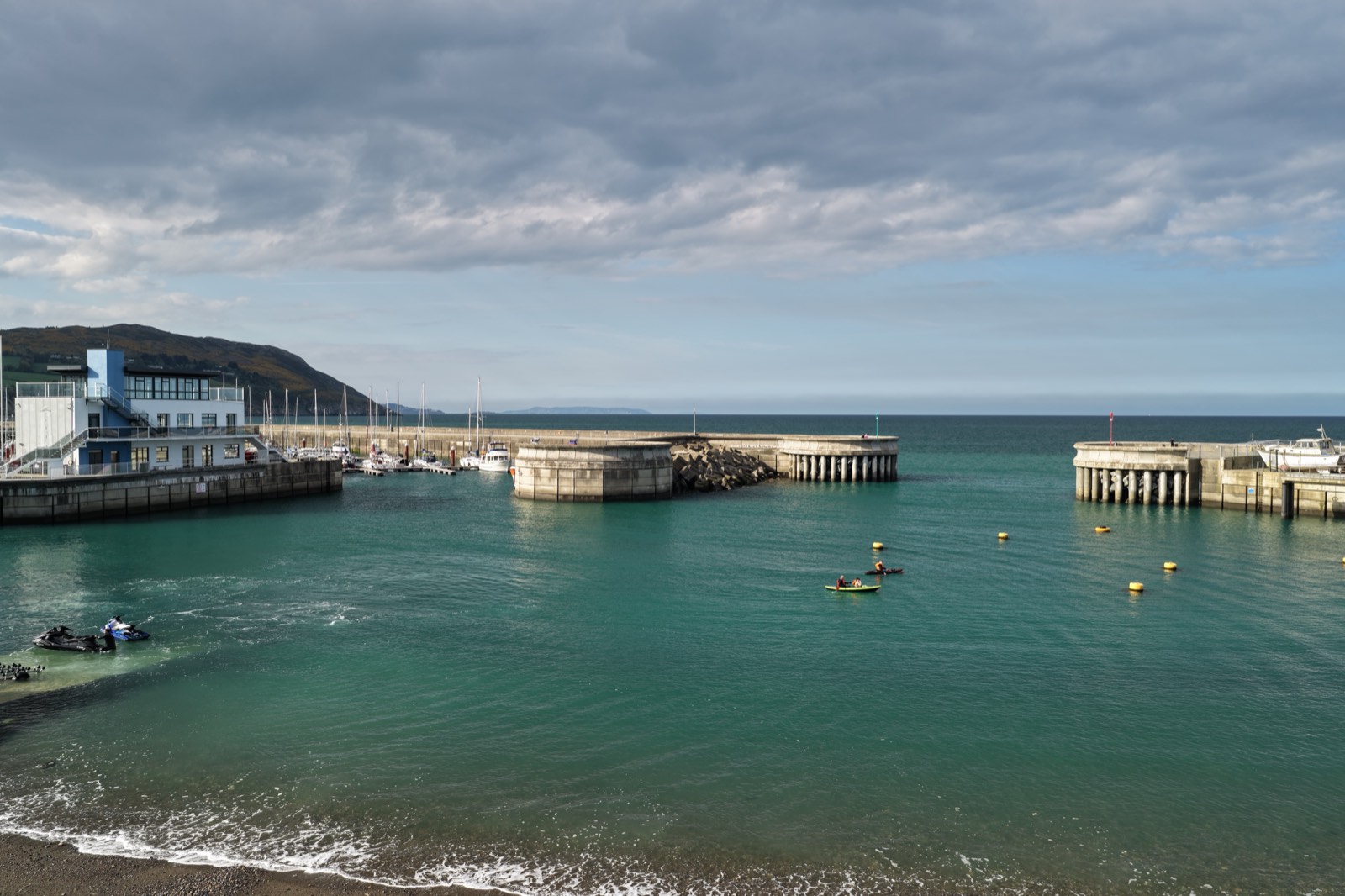 Greystones South Beach and turquoise cove