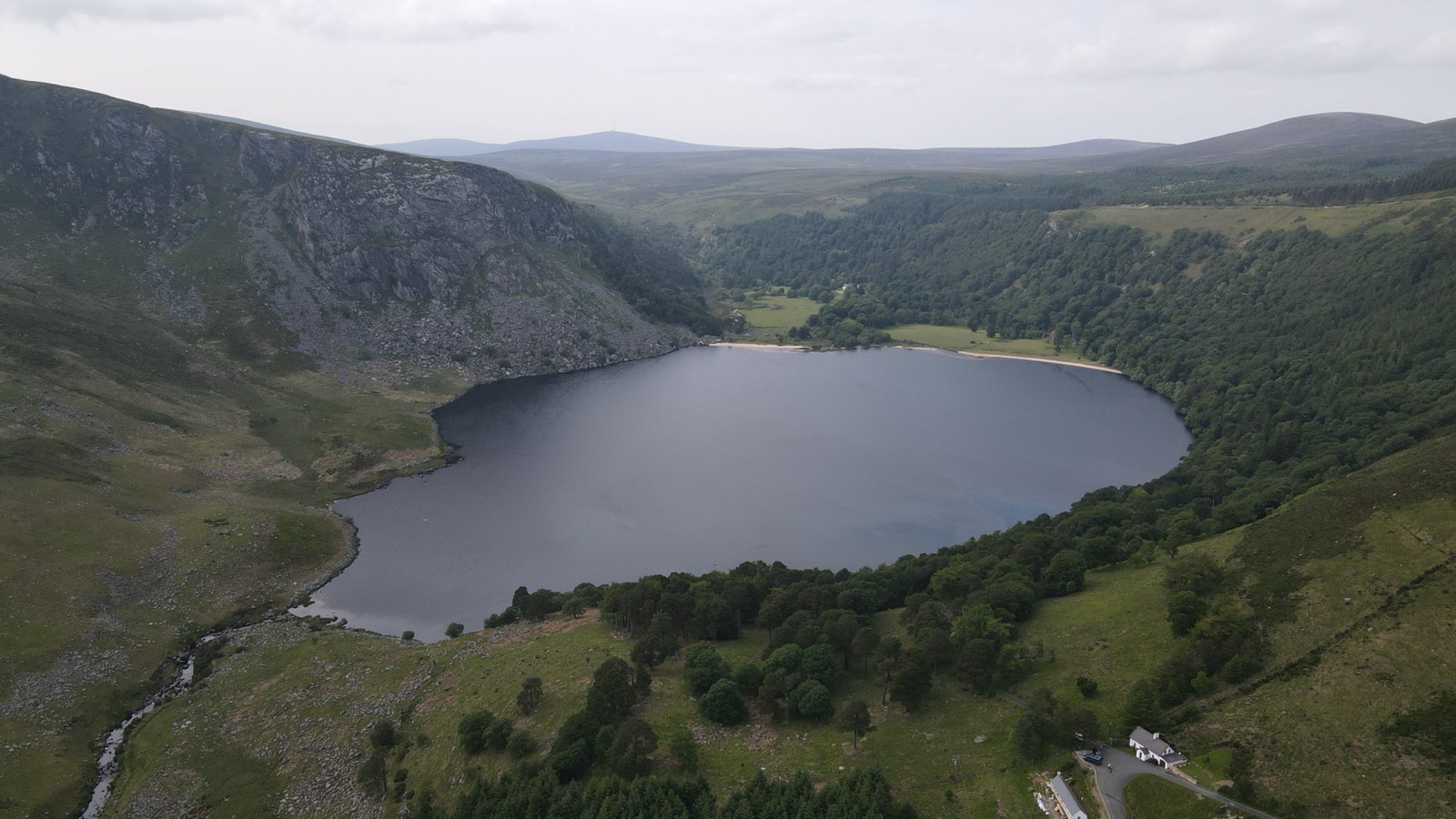 Lough Tay and the Luggala estate
